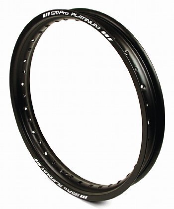 SM Pro Platinum Black Rear Rim 12" - KLX110/CRF110
